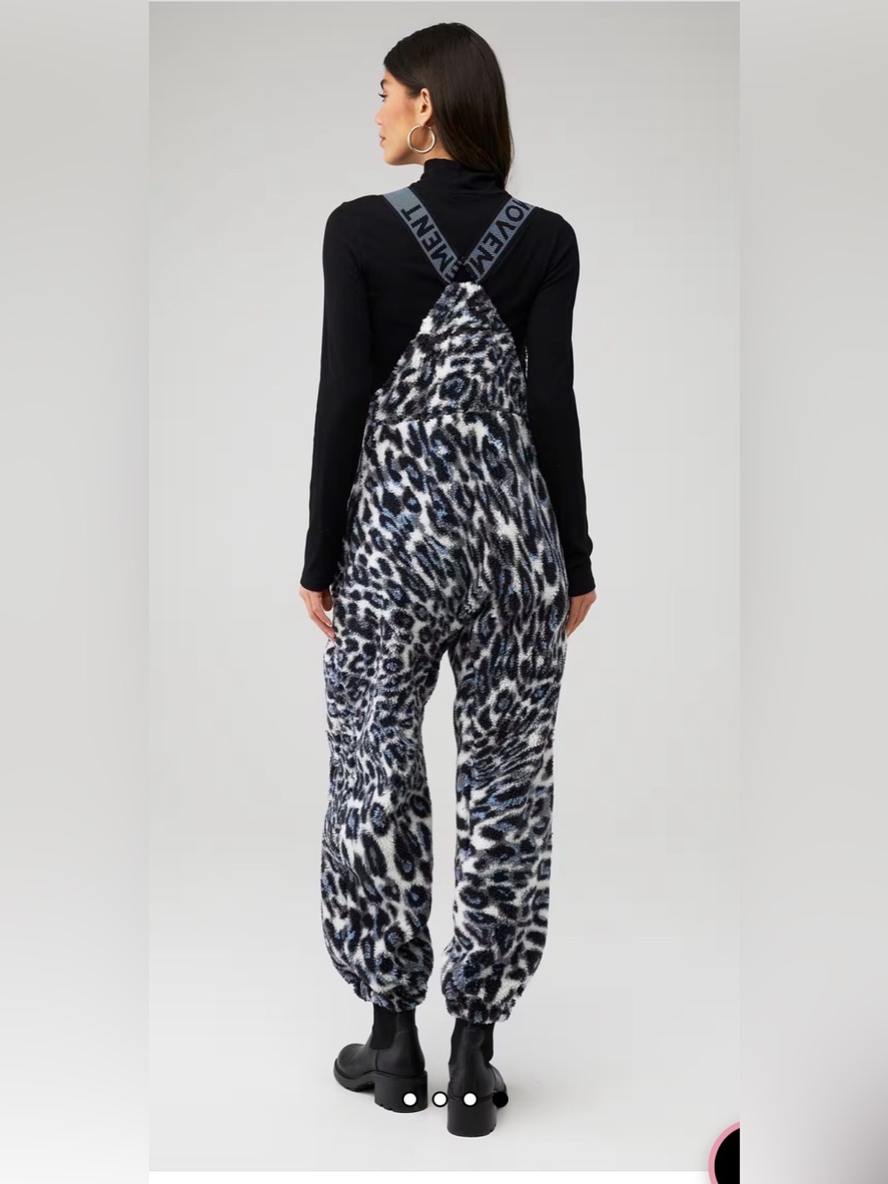 NWT Free People Hit The Slopes Printed Salopette - Picture 4 of 4